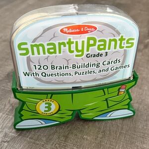 Melissa & Doug Smarty Pants Green Brain-Building Cards  grade 3